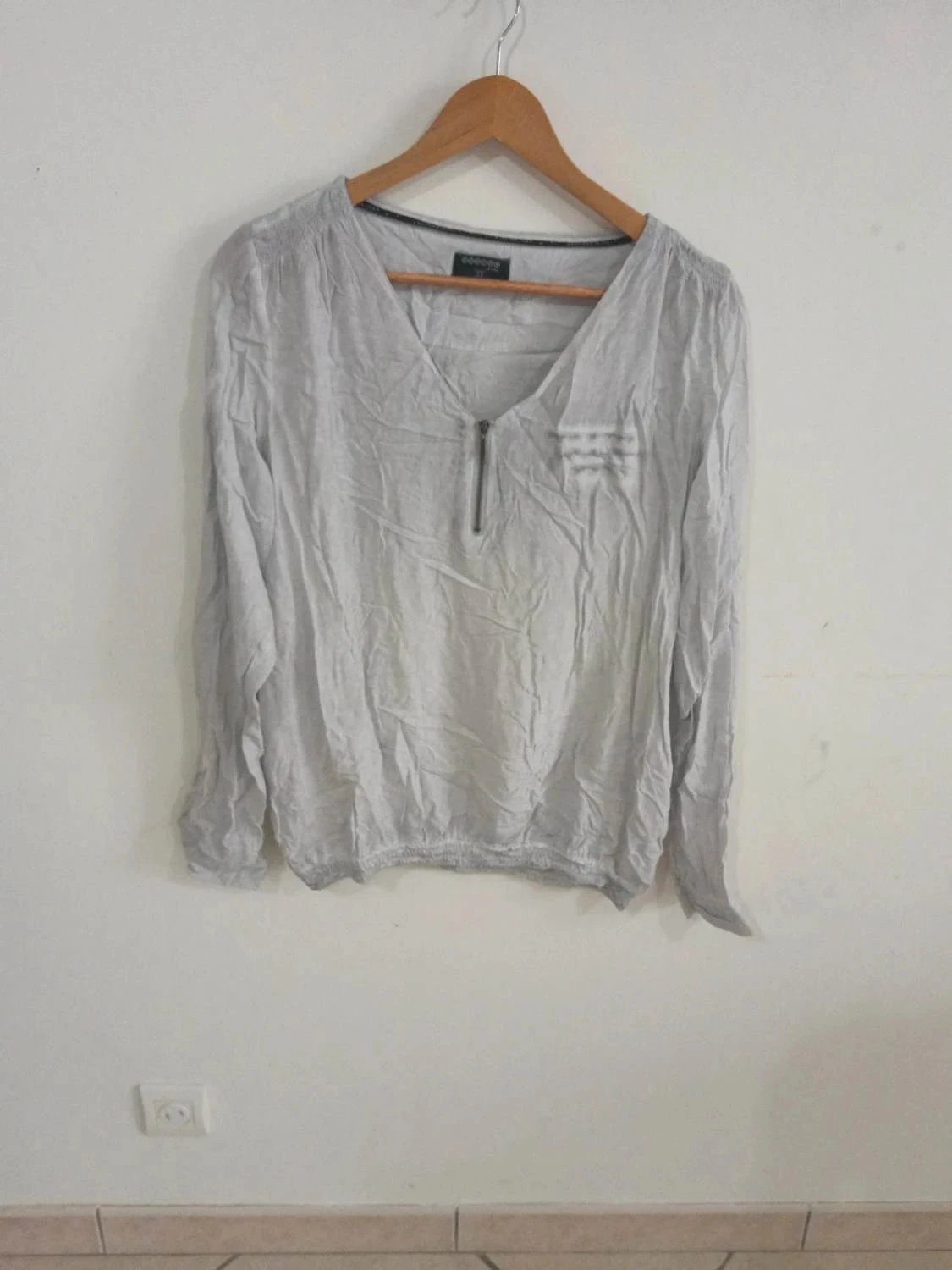 C131 blouse gris Bonobo XL
